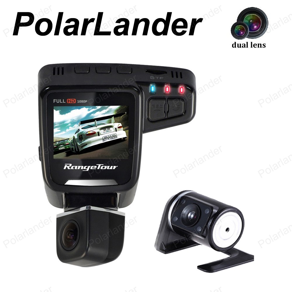 PolarLander C10s ÷ 2.0 ġ LCD  ڴ G- Ǯ HD 1080 P ڵ DVR   170  WDR  ī޶